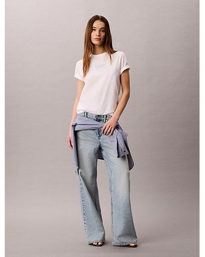 Calvin Klein Jeans Logo Classic T-Shirt - White