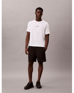 Calvin Klein Performance Cotton Blend Gym T-Shirt - White