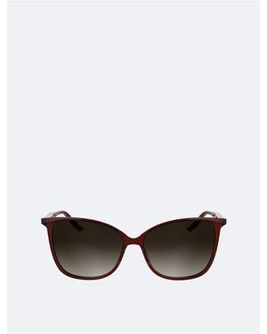 Calvin Klein Slim Butterfly Sunglasses - Multicolor
