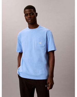 Calvin Klein Pyjama Top - Blue