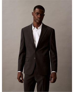 Calvin Klein Sim Fit Suit Jacket - Gray