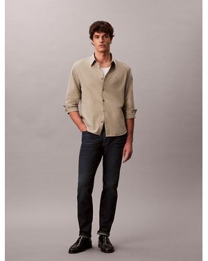 Calvin Klein Slim Tapered Jeans - Natural