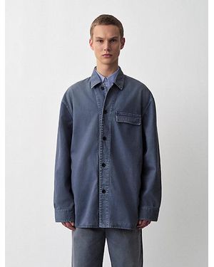 Calvin Klein Kostas-Overhemdjack - Blauw