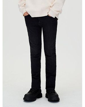 Calvin Klein Jeans Mid Rise Slim Jeans - Black