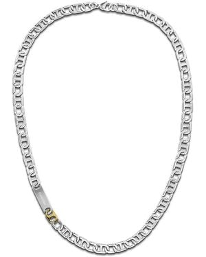 Calvin Klein Two-Tone Chainlink Bracelet - Metallic