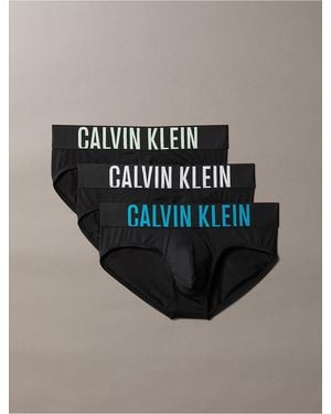 Calvin Klein Intense Power Micro 3-Pack Hip Brief - Multicolor