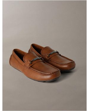 Calvin Klein Oimen Driving Loafer - Brown