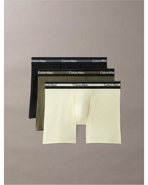 Calvin Klein Icon Active Mesh 3-Pack Boxer Brief - Multicolor