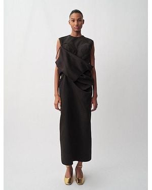 Calvin Klein Lola Layered Dress - Black