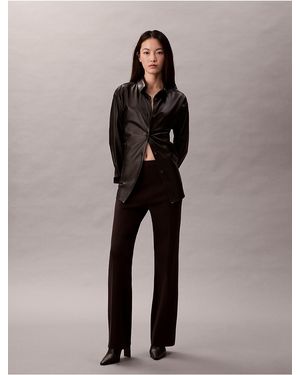 Calvin Klein Tech Knit Slim Pants - Black