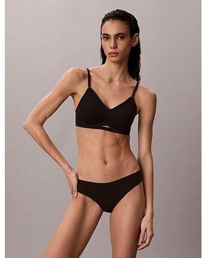 Calvin Klein Lift Bralette Invisibles Icon - Brown