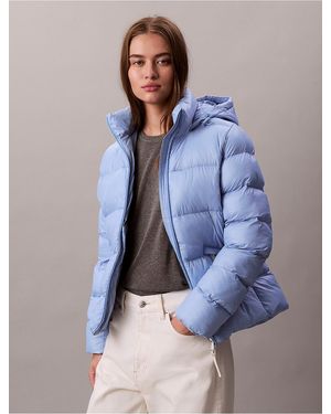 Calvin Klein Calvin Klein Slim Puffer Jacket - Blue