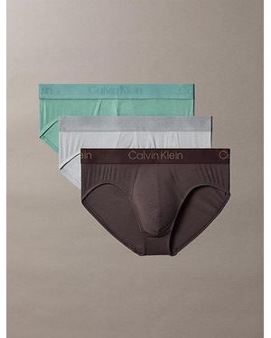 Calvin Klein 3Er-Pack Slips – Ultra Soft Modal - Schwarz