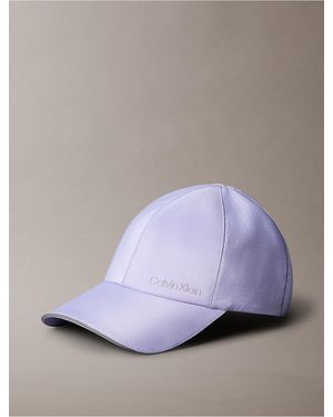 Calvin Klein Mesh Logo Baseball Cap - Purple