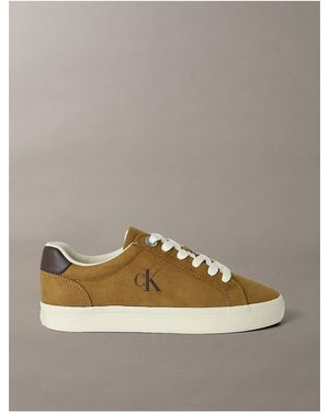 Calvin Klein Cazini Sueded Sneaker - Metallic