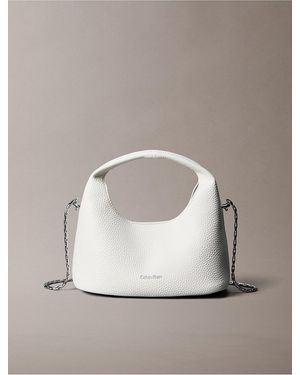 Calvin Klein Pebble Grain Small Slouchy Bag - Multicolor