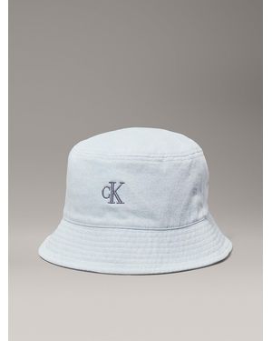 Calvin Klein Twill Bucket Hat - White