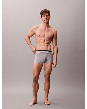 Calvin Klein Trunks Icon Active Mesh - Black
