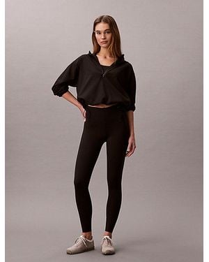 Calvin Klein Sport Invisible Shapewear Performance Leggings - Black