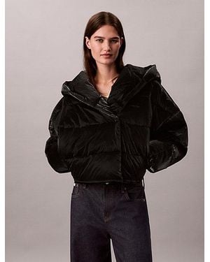 Calvin Klein Sport Relaxed Puffer Jacket - Black