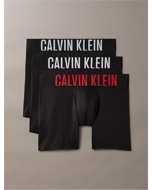 Calvin Klein Intense Power Micro 3-Pack Boxer Brief - Black