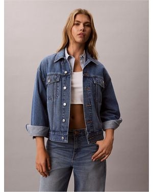 Calvin Klein Calvin Klein Relaxed Denim Jacket - Blue
