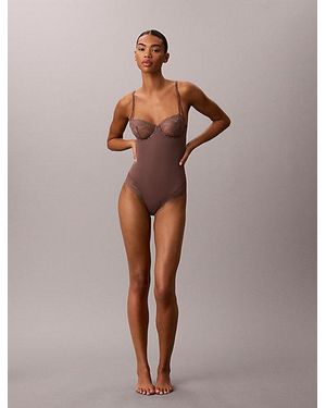 Calvin Klein Shapewear Body - Bruin