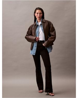 Calvin Klein High Rise Flared Jeans - Multicolor