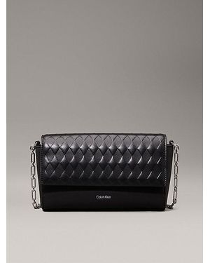 Calvin Klein Gesteppte Crossover-Bag - Grau