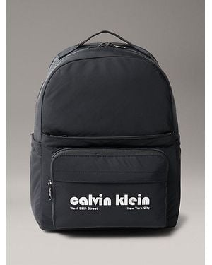 Calvin Klein Grafische Rugzak - Grijs