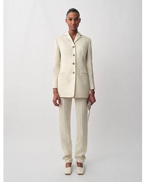 Calvin Klein Lucia Slim Trousers - White