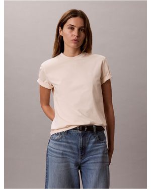 Calvin Klein Calvin Klein Sun Graphic Cooling Jersey Classic Tee - Blue