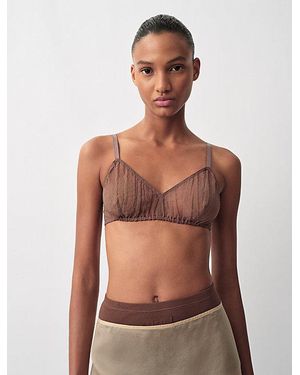 Calvin Klein Solen Unlined Bralette - Red