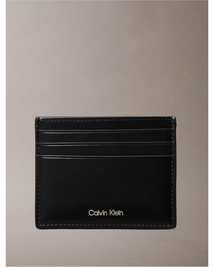 Calvin Klein Hardware Logo Card Case - Black