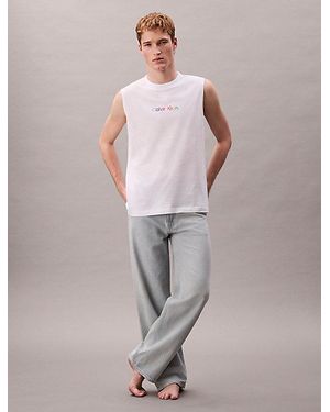 Calvin Klein Lounge-Tanktop – Pride - Grau