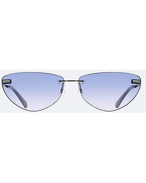 Calvin Klein Cat Eye Zonnebril Ckj25208S - Wit