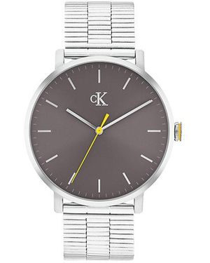 Calvin Klein Roestvrijstalen Armbandhorloge - Grijs