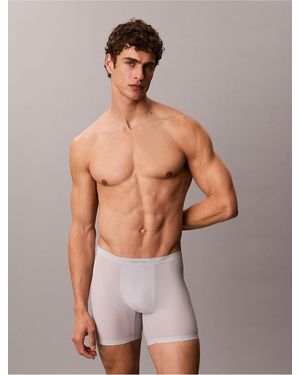 Calvin Klein Invisibles Boxer Brief - Gray