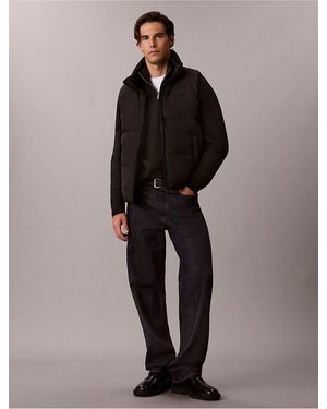 Calvin Klein Reversible Down Puffer Vest - Black