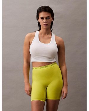 Calvin Klein Shorts de talle alto - Icon Shapewear - Verde