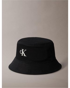 キャップ ^ ^ Unisex CKJ Small Monogram Logo Denim Bucket H 4G5016G_LHK_main