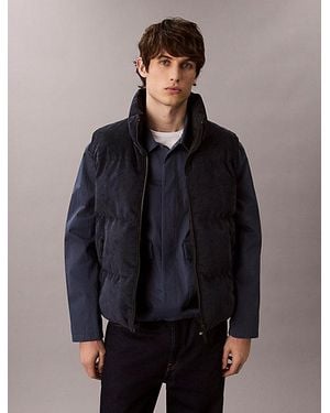 Calvin Klein Jeans Reversible Puffer Vest - Blue