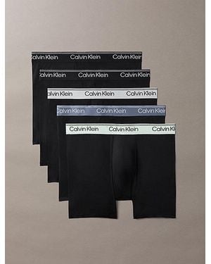 Calvin Klein 5 Pack Boxer Briefs Flex Microfibre Stretch - Multicolour
