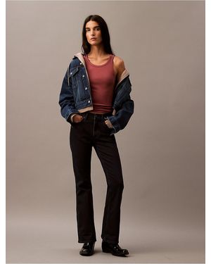 Calvin Klein Mid Rise Flared Fit Jeans - Multicolor