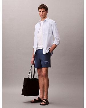 Calvin Klein Jeans Premium Terry Jogger Shorts - Multicolour