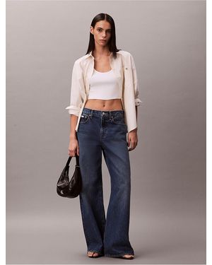Calvin Klein Calvin Klein Wide Leg Jeans - Blue