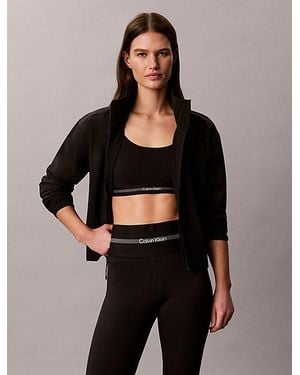 Calvin Klein Sport Low Support Quick Dry Sports Bra - Black