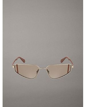 Calvin Klein Cat Eye Zonnebril Ckj25200S - Grijs