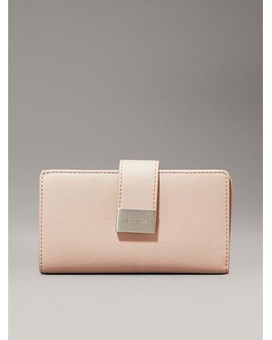 Calvin Klein Dunne Portemonnee - Naturel
