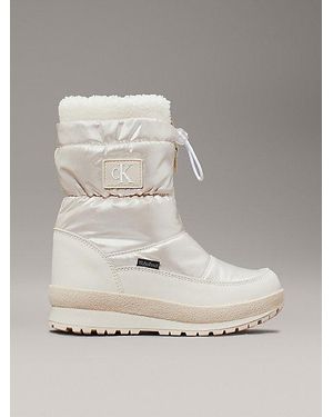 Calvin Klein Jeans Pearlised Teddy Snowboots - Grey